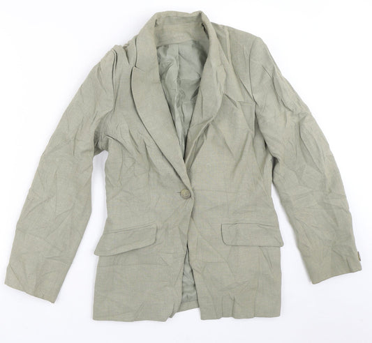 Richards Womens Brown Jacket Blazer Size 10