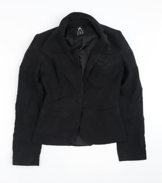Atmosphere Womens Black Jacket Blazer Size 6