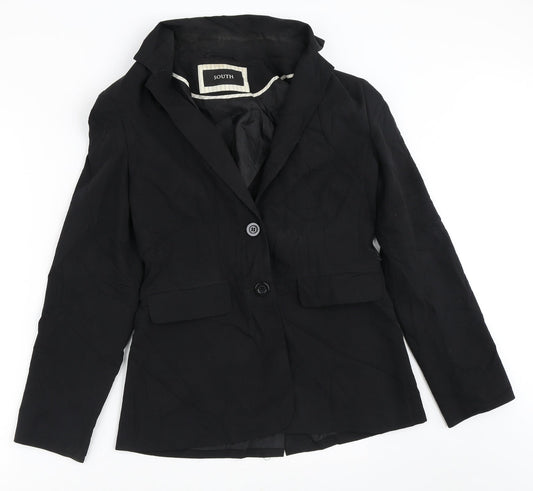 Womens UK Size 10 South Black Jacket