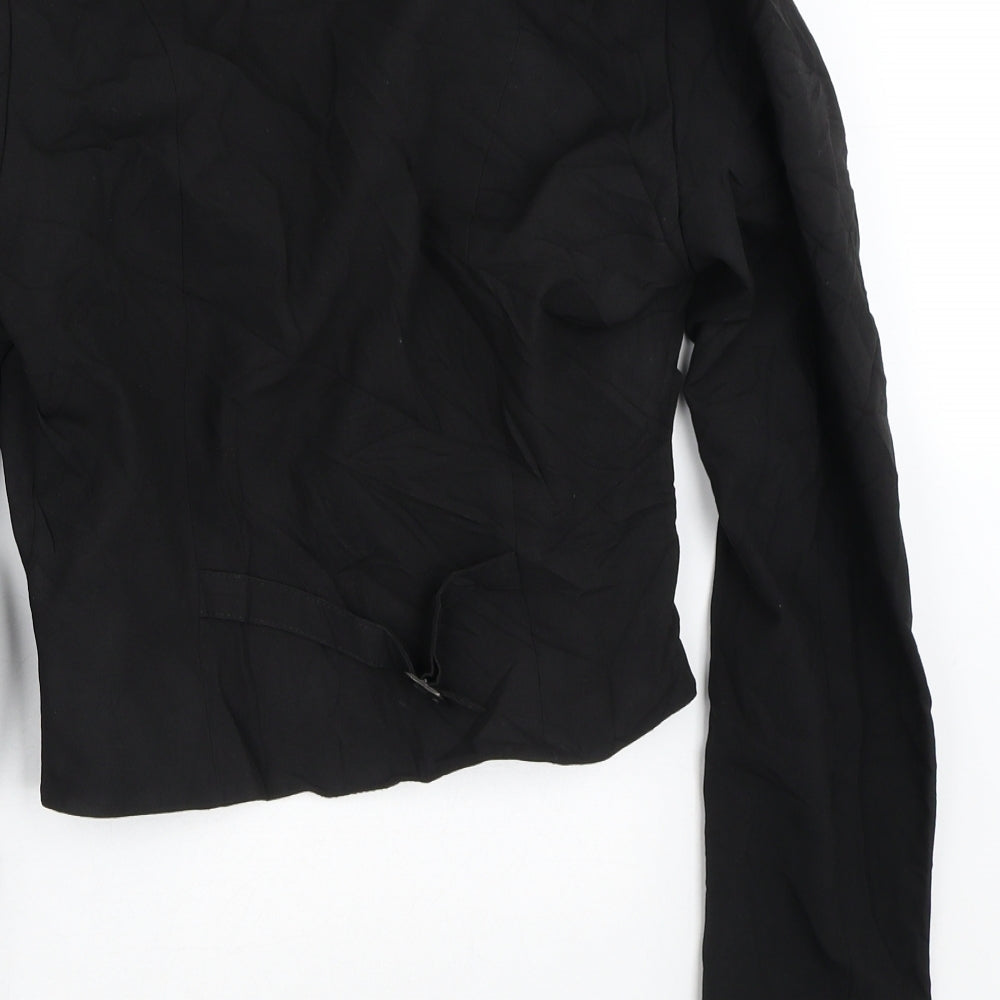 Divided Womens Black Jacket Blazer Size S