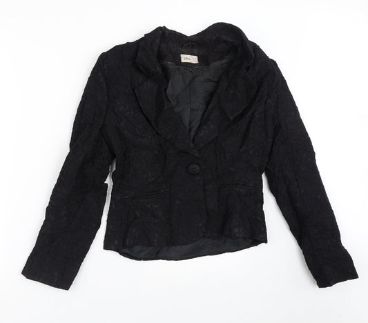 Womens UK Size 10 BHS Black Jacket
