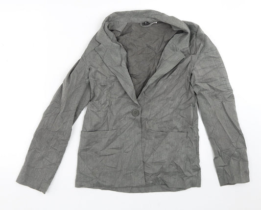 Womens UK Size 10 Divided Grey Jacket