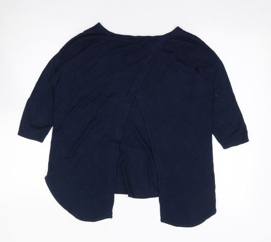Womens UK Size S Oasis Blue Pullover Jumper