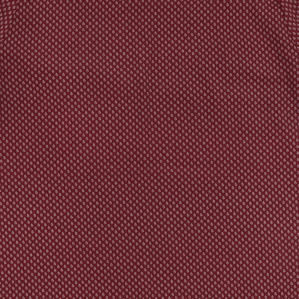 Womens UK Size 14 H&M Red Basic Blouse
