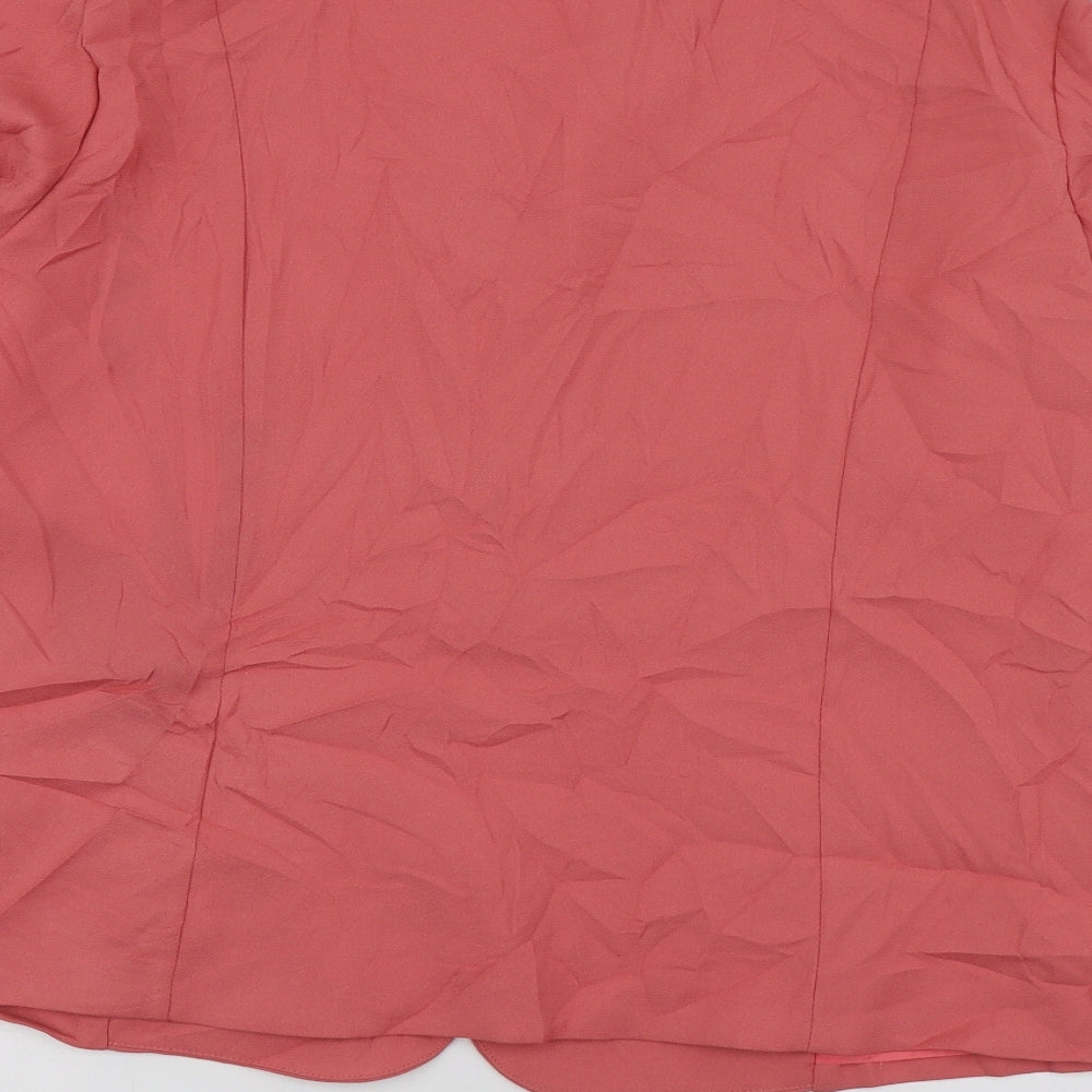 Womens UK Size 16 Collection Regular Pink Suit Jacket
