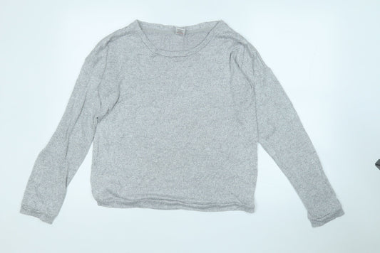Womens UK Size 12 Avenue Grey Pullover Jumper