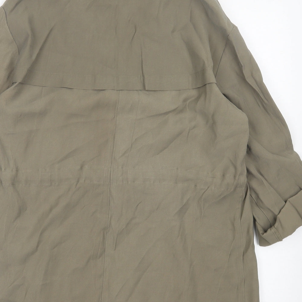 Primark Womens Green Jacket Size 10 Button