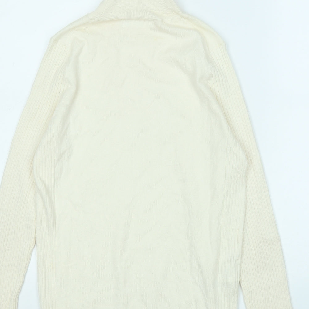Womens UK Size M MNG Yellow Pullover Jumper