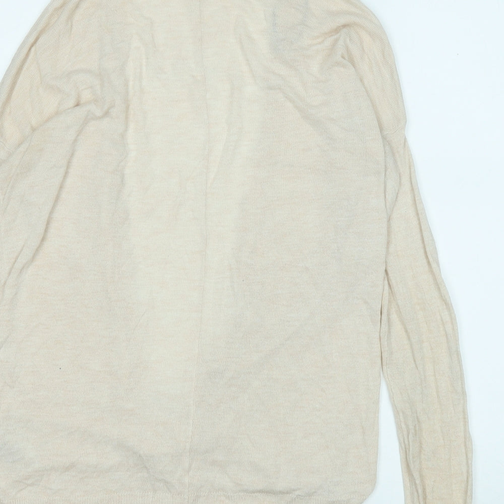 Womens UK Size XS H&M Beige Cardigan Jumper