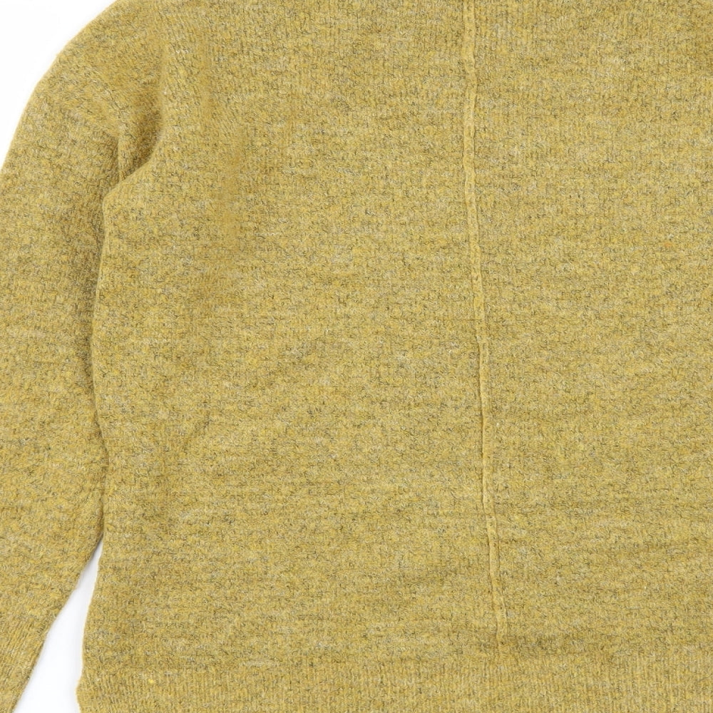 Womens UK Size S Matalan Yellow Pullover Jumper