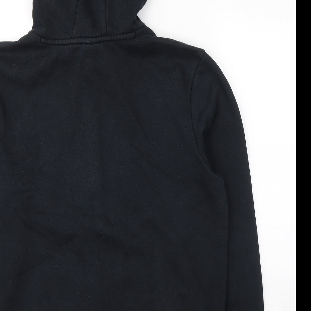 H&M Womens Black Cotton Pullover Hoodie Size S Pullover - Friends