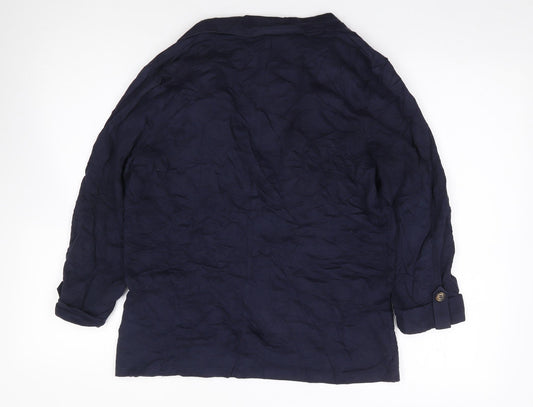 Womens UK Size 14 Debenhams Blue Jacket