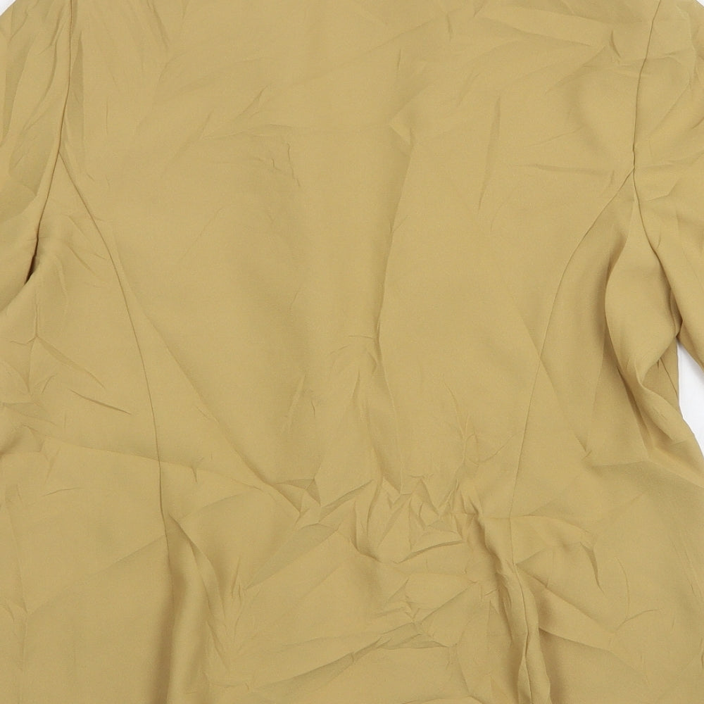 Berkertex Womens Beige Polyester Jacket Blazer Size 16