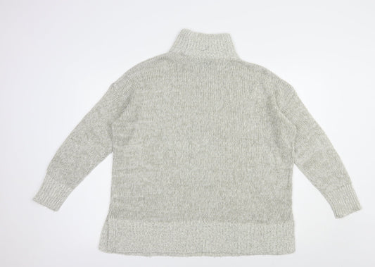 Womens UK Size M New Look Grey Pullover Jumper