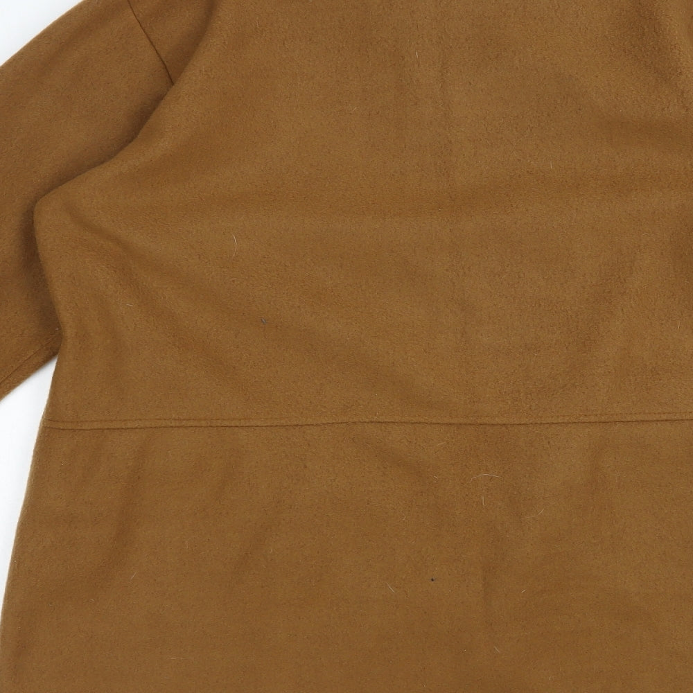Womens UK Size 12 Neuville Brown Pea Coat