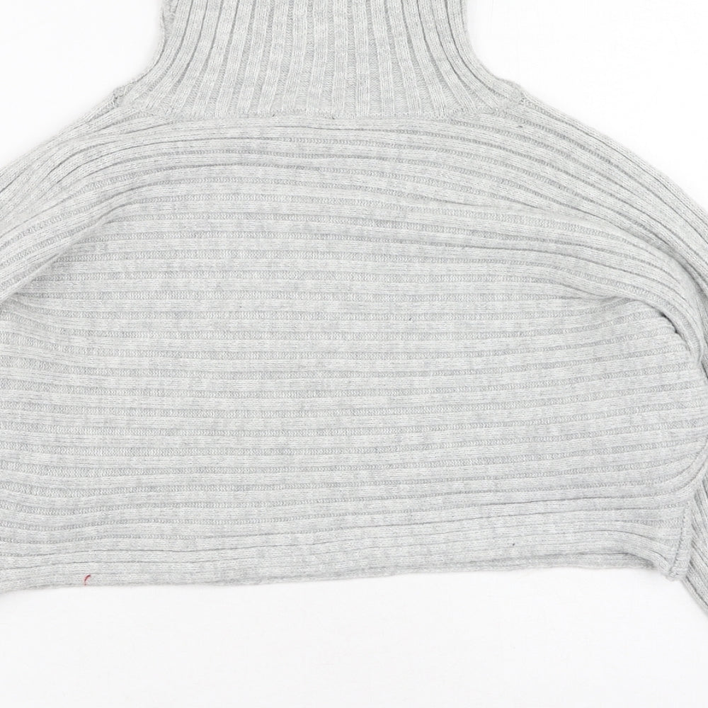Womens UK Size L New Look Grey Pullover Jumper