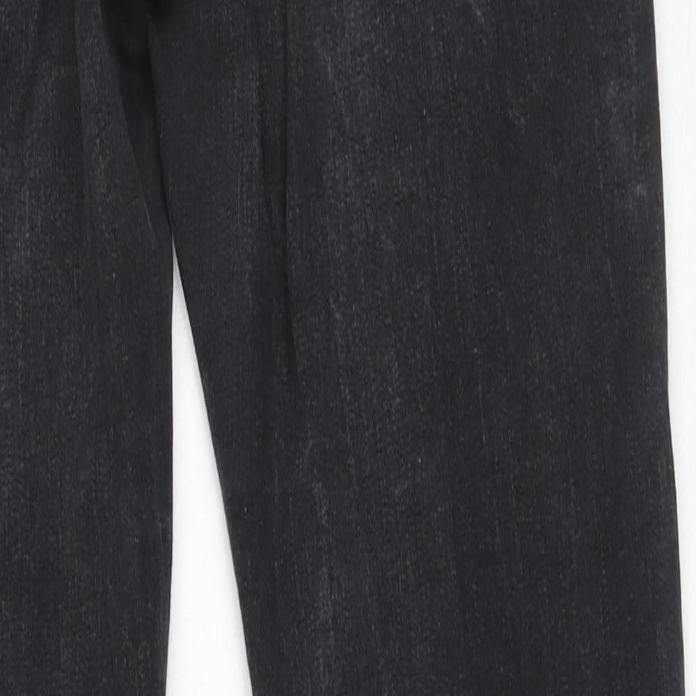 Denim & Co. Womens Grey Cotton Skinny Jeans Size 14 L28 in Regular