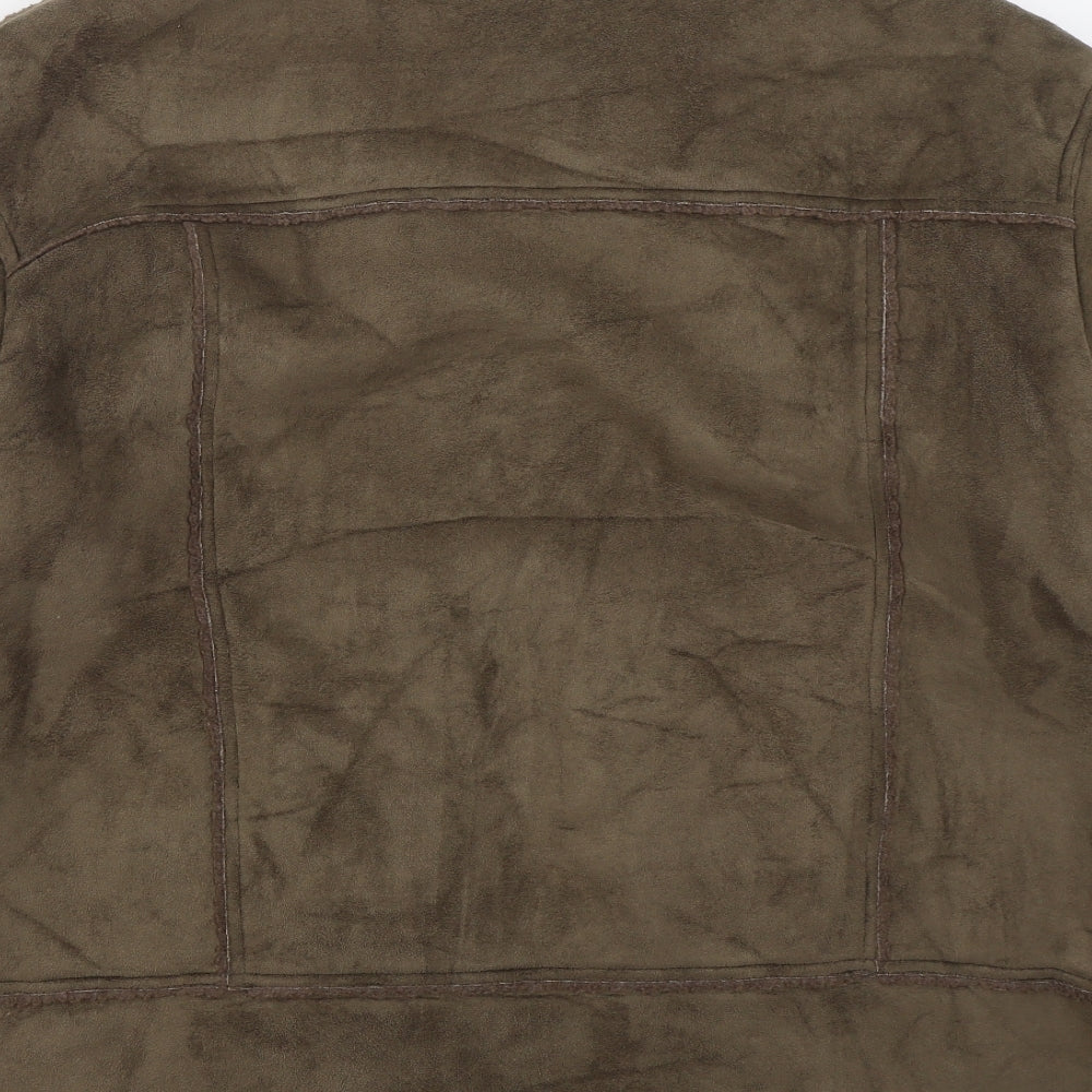 Urban Spirit Womens Brown Jacket Size XL Zip