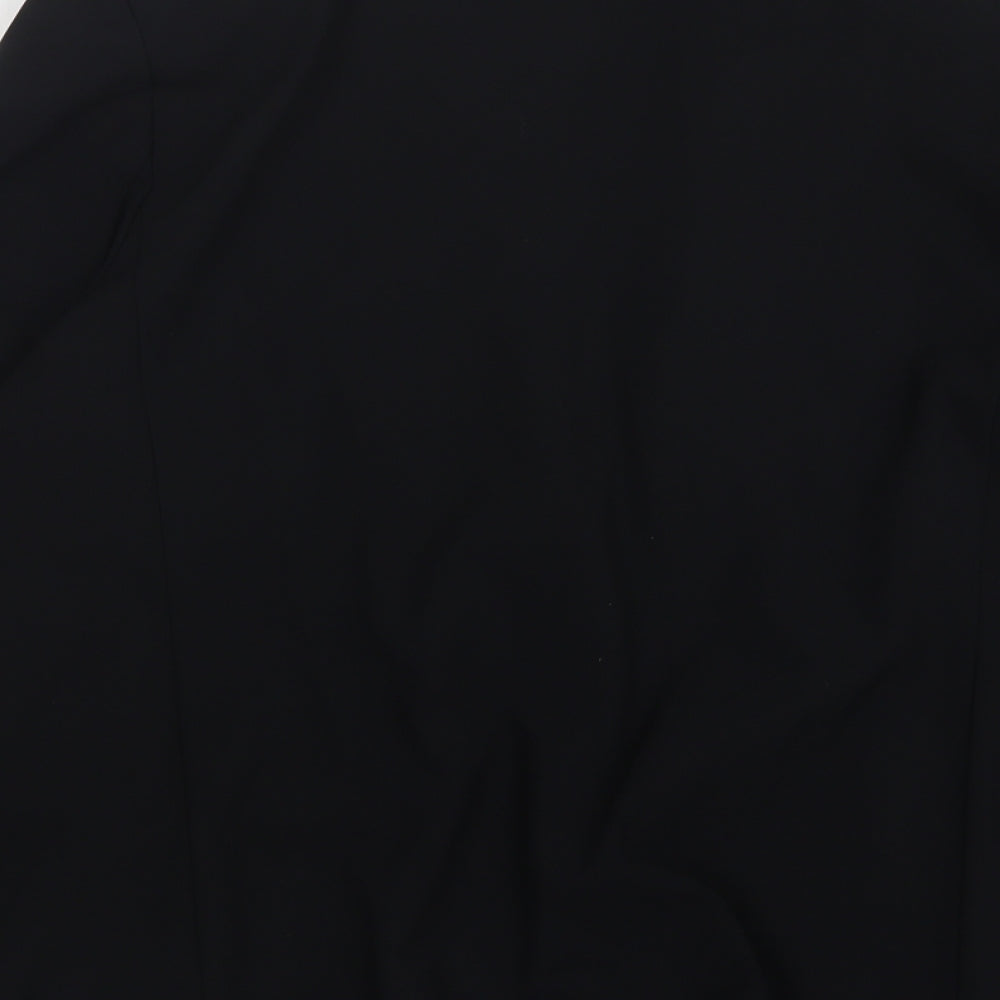 Marks and Spencer Womens Blue Polyester Jacket Blazer Size 16