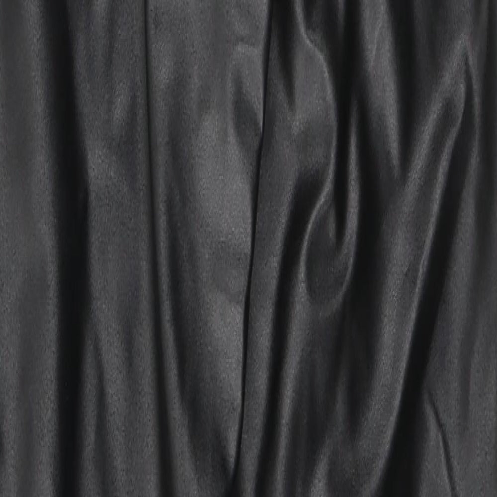 Womens UK Size 4 PRETTYLITTLETHING Regular Fit Black Trousers