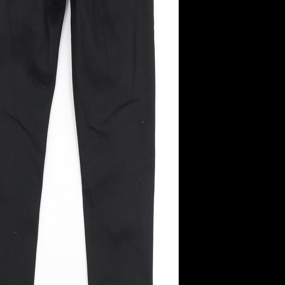 Denim Co Womens Black Polyester Skinny Jeans Size 8 L28 in Slim Zip