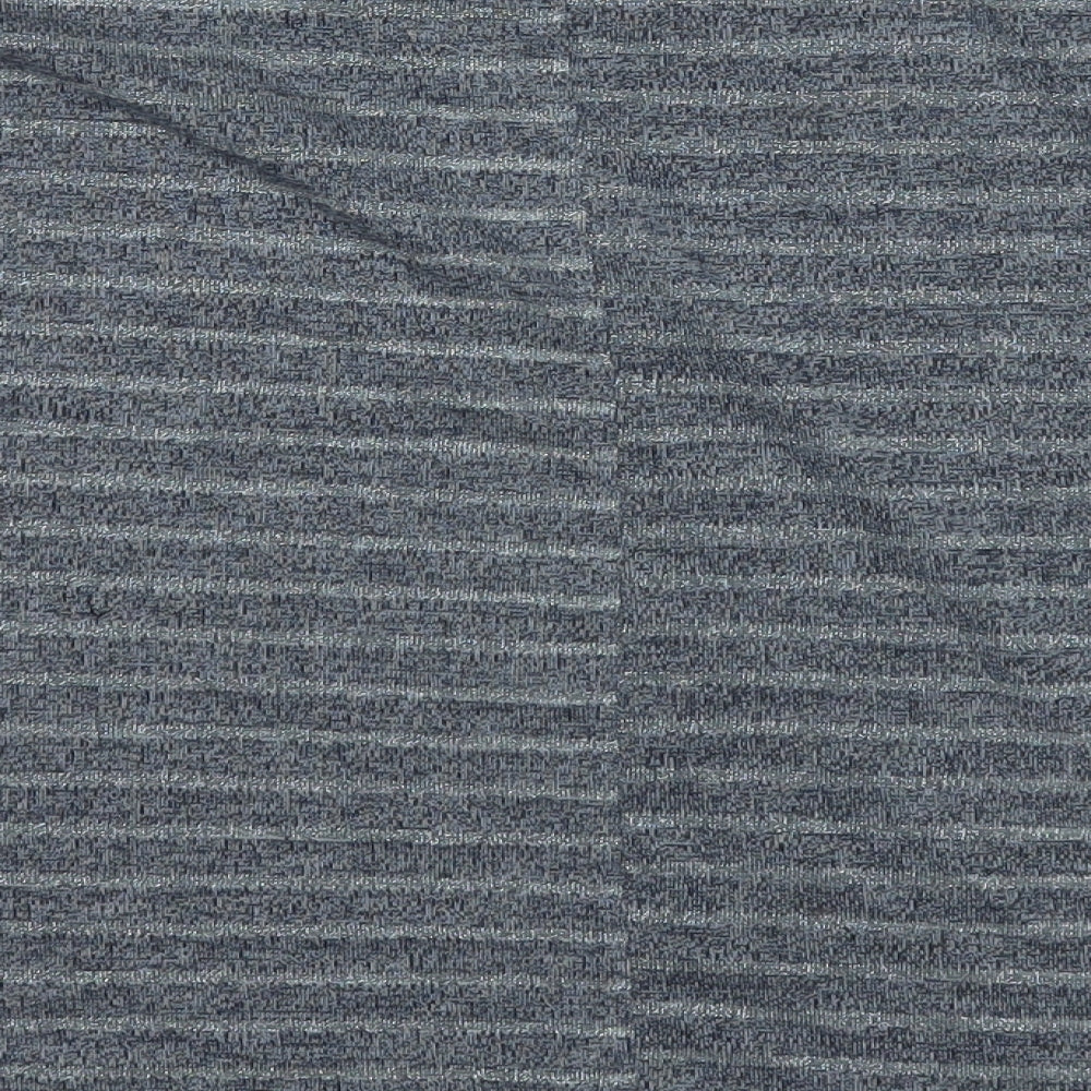 George Womens Grey Round Neck Polyester Pullover Jumper Size 14