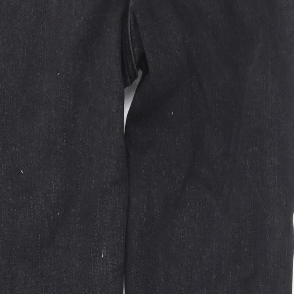 George Womens Black Cotton Skinny Jeans Size 12 L29 in Regular Button