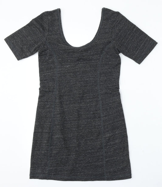 Womens UK Size 8 Topshop Grey Pullover Jumper