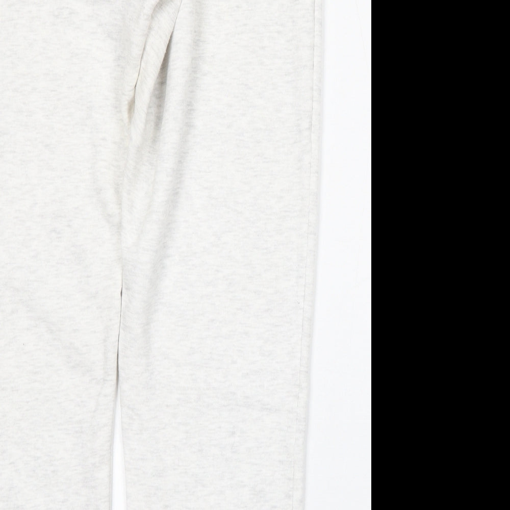 Primark Womens Grey Cotton Jogger Trousers Size M L31 in Regular