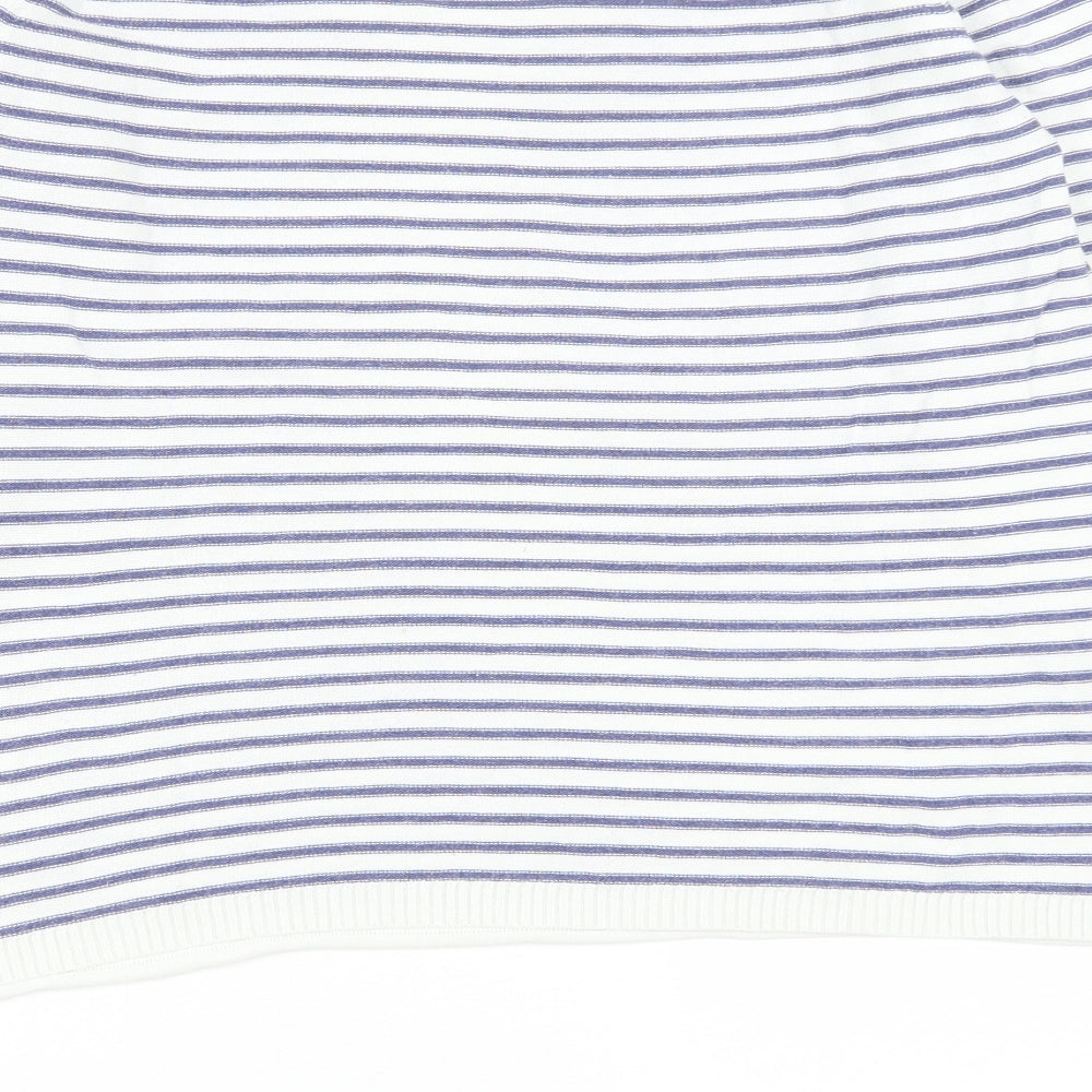 Womens UK Size M H&M White Pullover Jumper