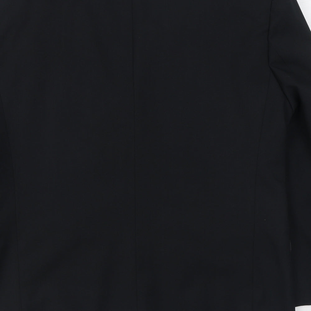 Mens UK Size 40 Preworn Regular Black Suit Jacket