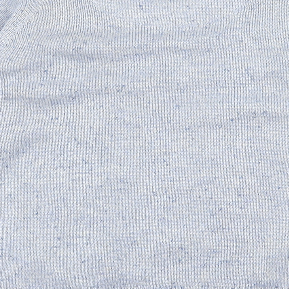 Womens UK Size S ble Blue Cardigan Jumper