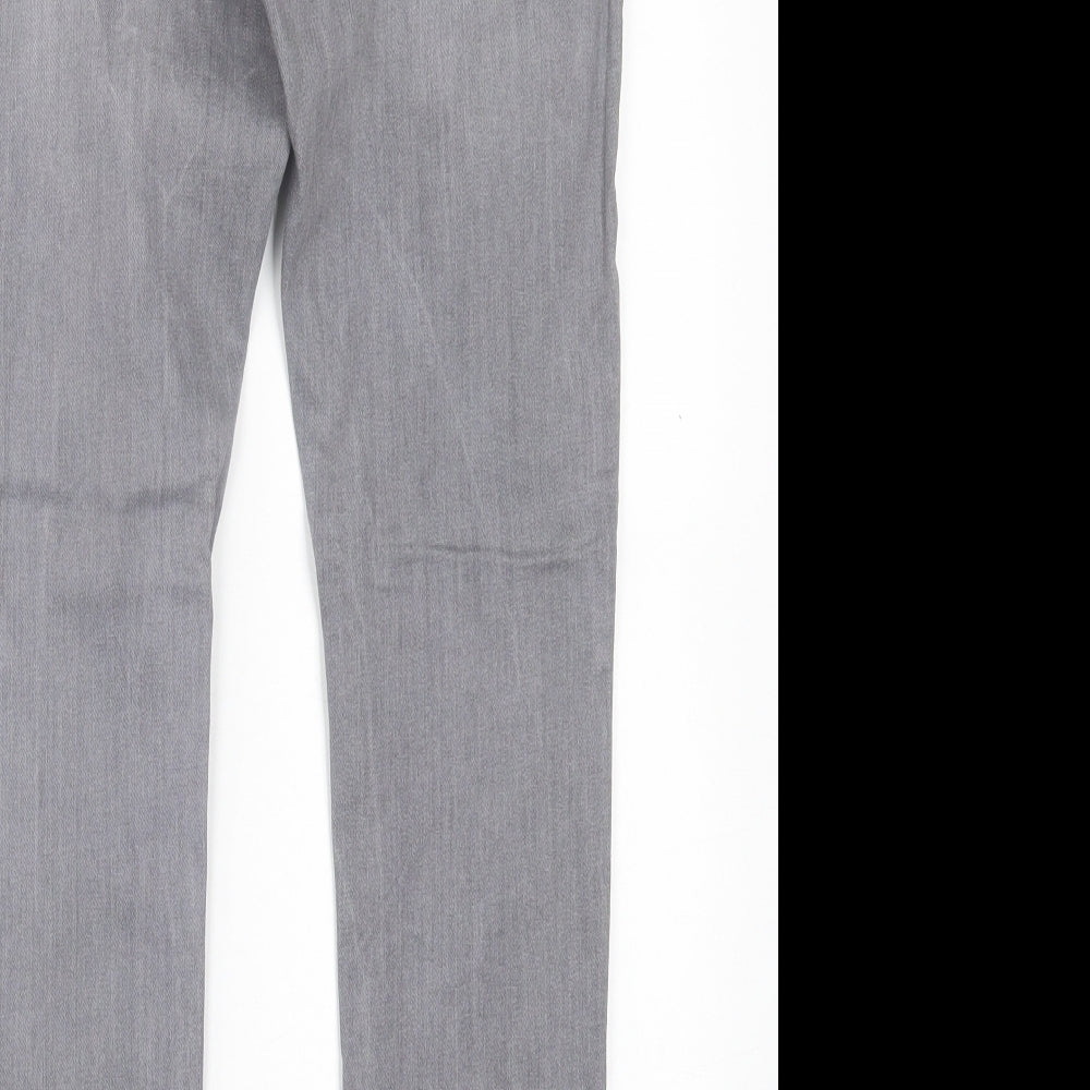 Womens UK Size 30 in VERO MODA Regular Fit Straight Grey Jeans