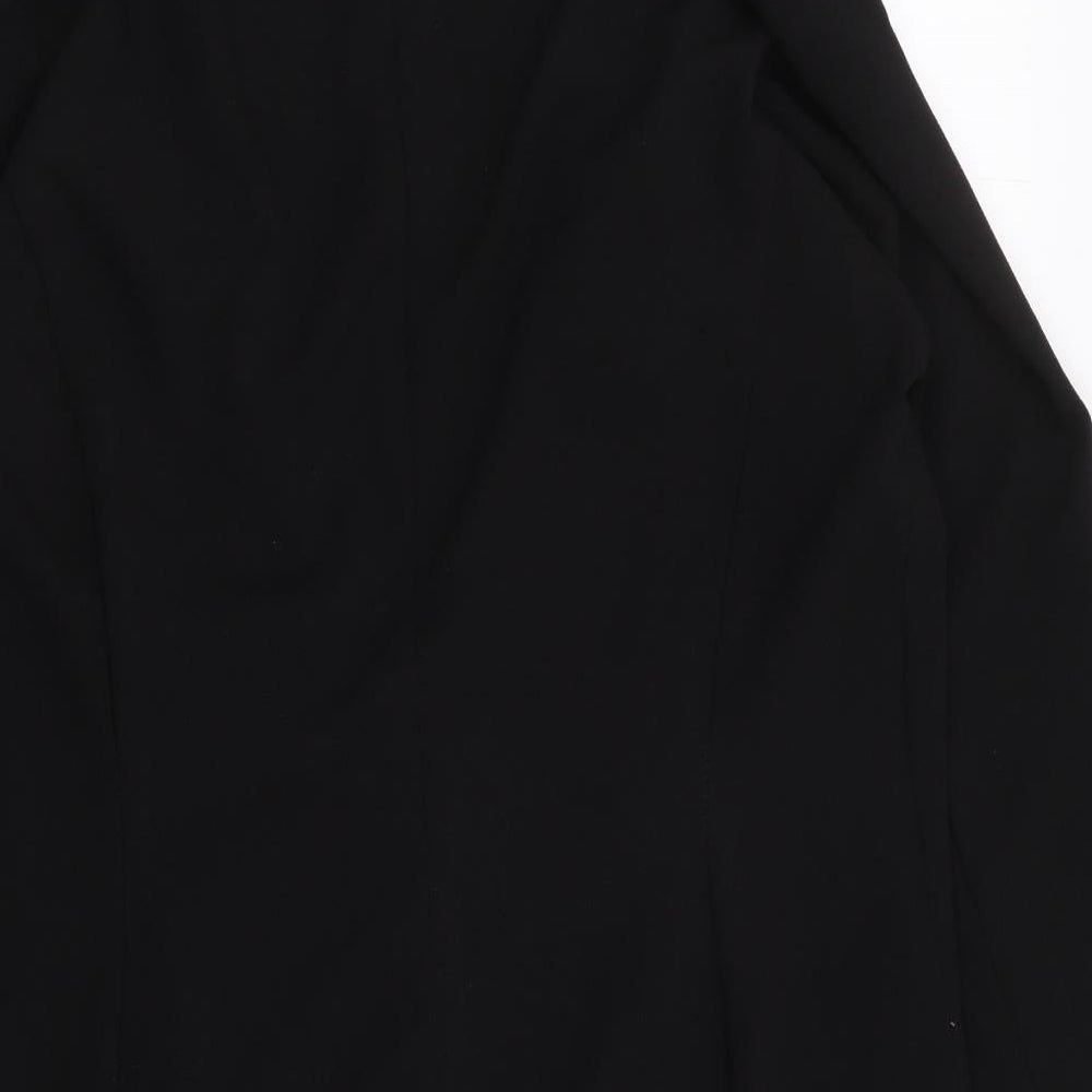 Anthology Womens Black Jacket Blazer Size S