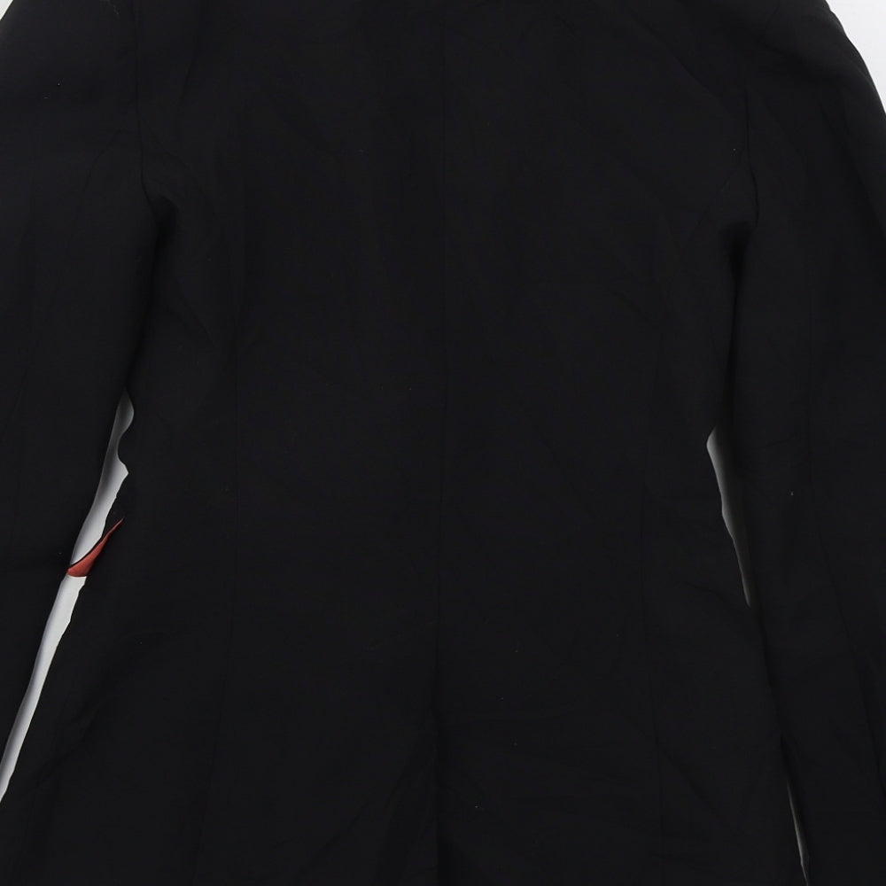 Atmosphere Womens Black Polyester Jacket Suit Jacket Size 8
