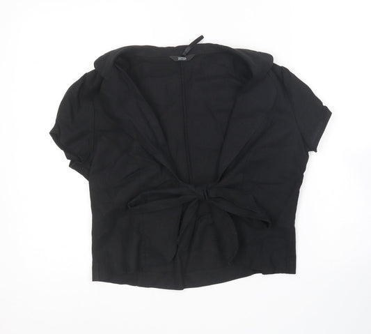 Womens UK Size 10 Marks and Spencer Black Jacket