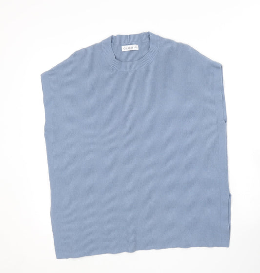 Womens UK Size M Gallery Blue Pullover Jumper