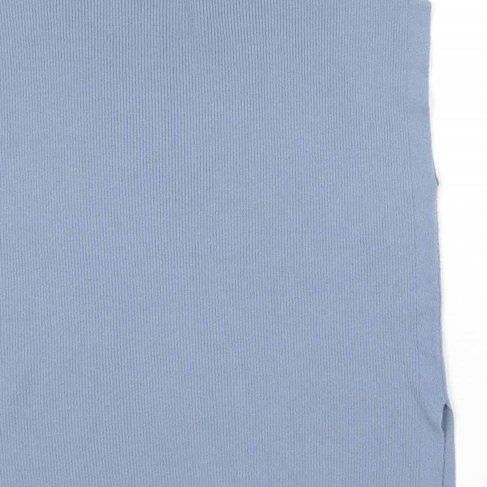 Womens UK Size M Gallery Blue Pullover Jumper