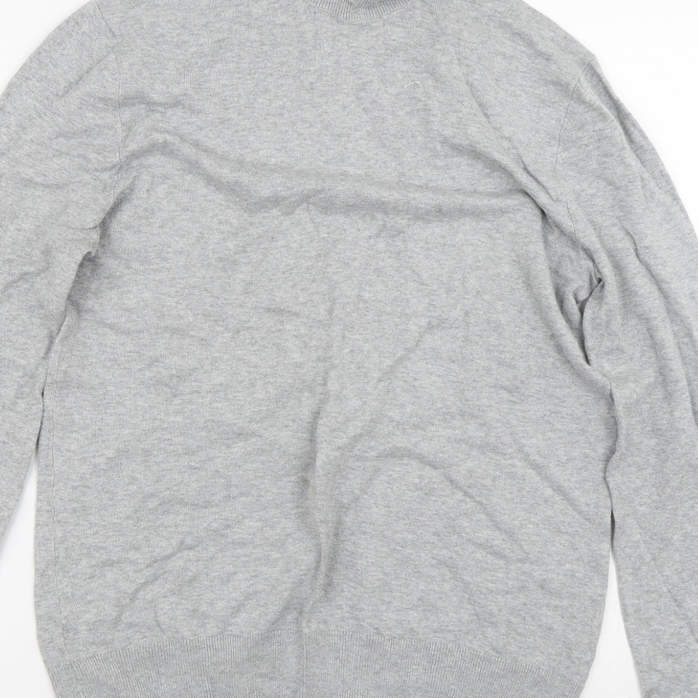 Mens UK Size S Preworn Grey Pullover Sweatshirt