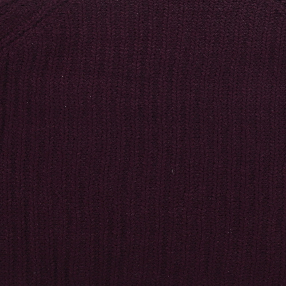 Womens UK Size M Marks and Spencer Purple Pullover Jumper