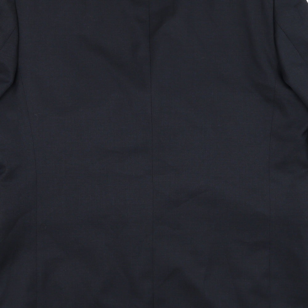 Mens UK Size 42 Burton Regular Blue Suit Jacket