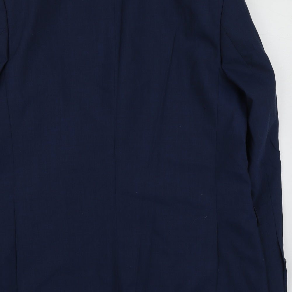 Mens UK Size 44 The collection Regular Blue Suit Jacket