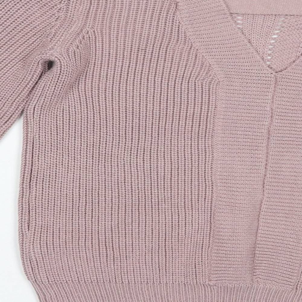 Womens UK Size 6 Atmosphere Pink Pullover Jumper