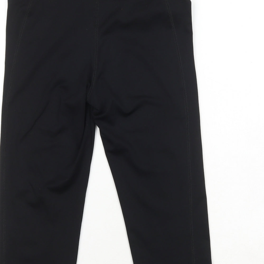 Dunnes Womens Black Polyester Sweatpants Leggings Size S L18 in Regular