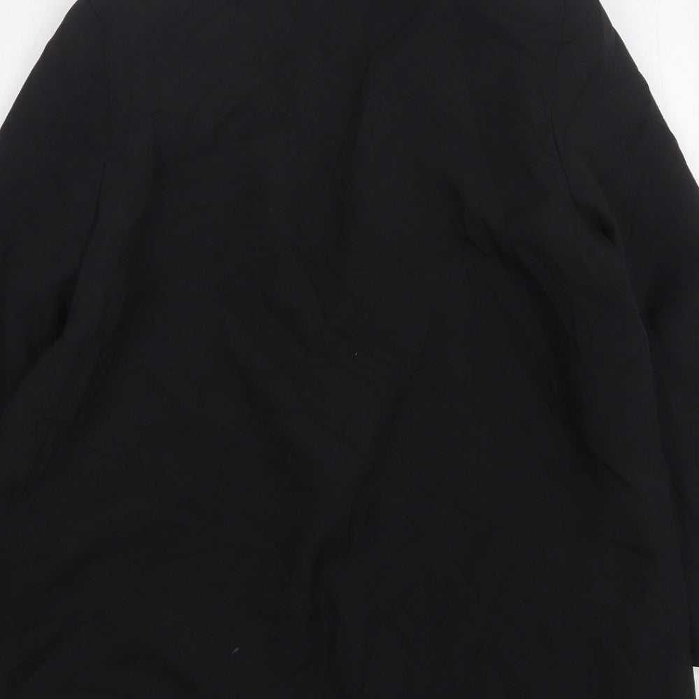 Dorothy Perkins Womens Black Polyester Jacket Blazer Size 12