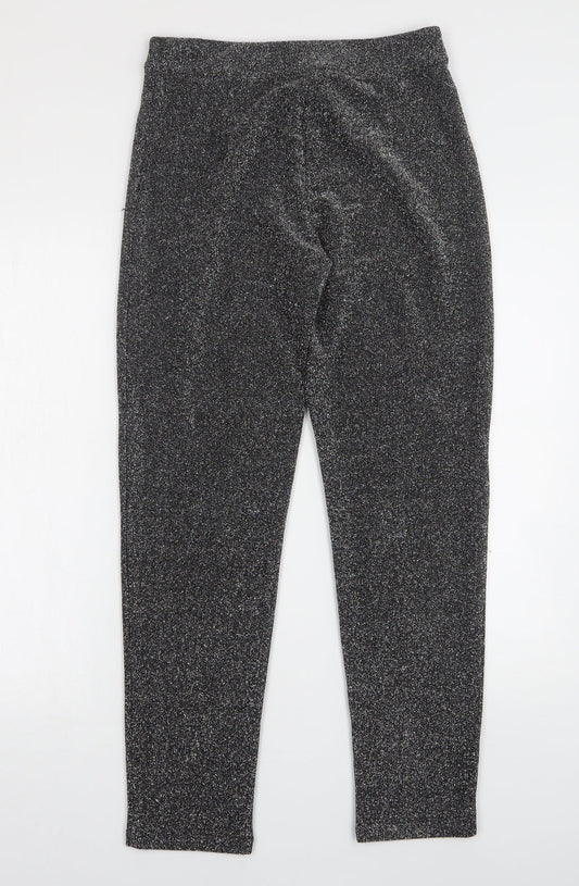 Womens UK Size S H&M Regular Fit Grey Trousers
