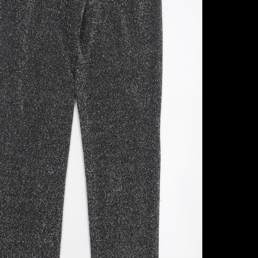 Womens UK Size S H&M Regular Fit Grey Trousers