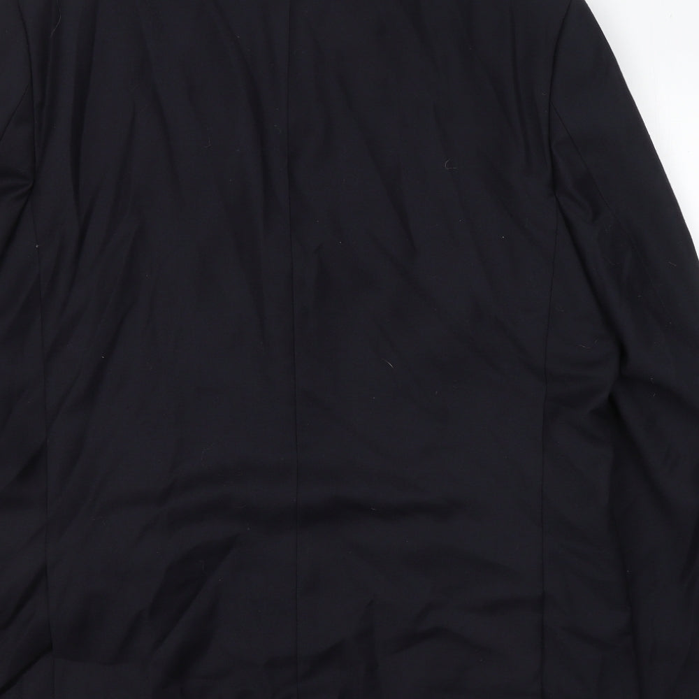Mens UK Size 44 Greenwoods Regular Blue Suit Jacket