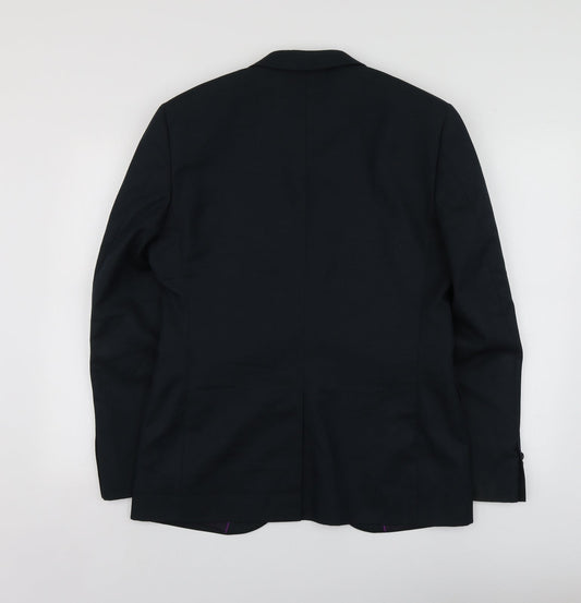Mens UK Size 40 Taylor & Wright Regular Blue Suit Jacket