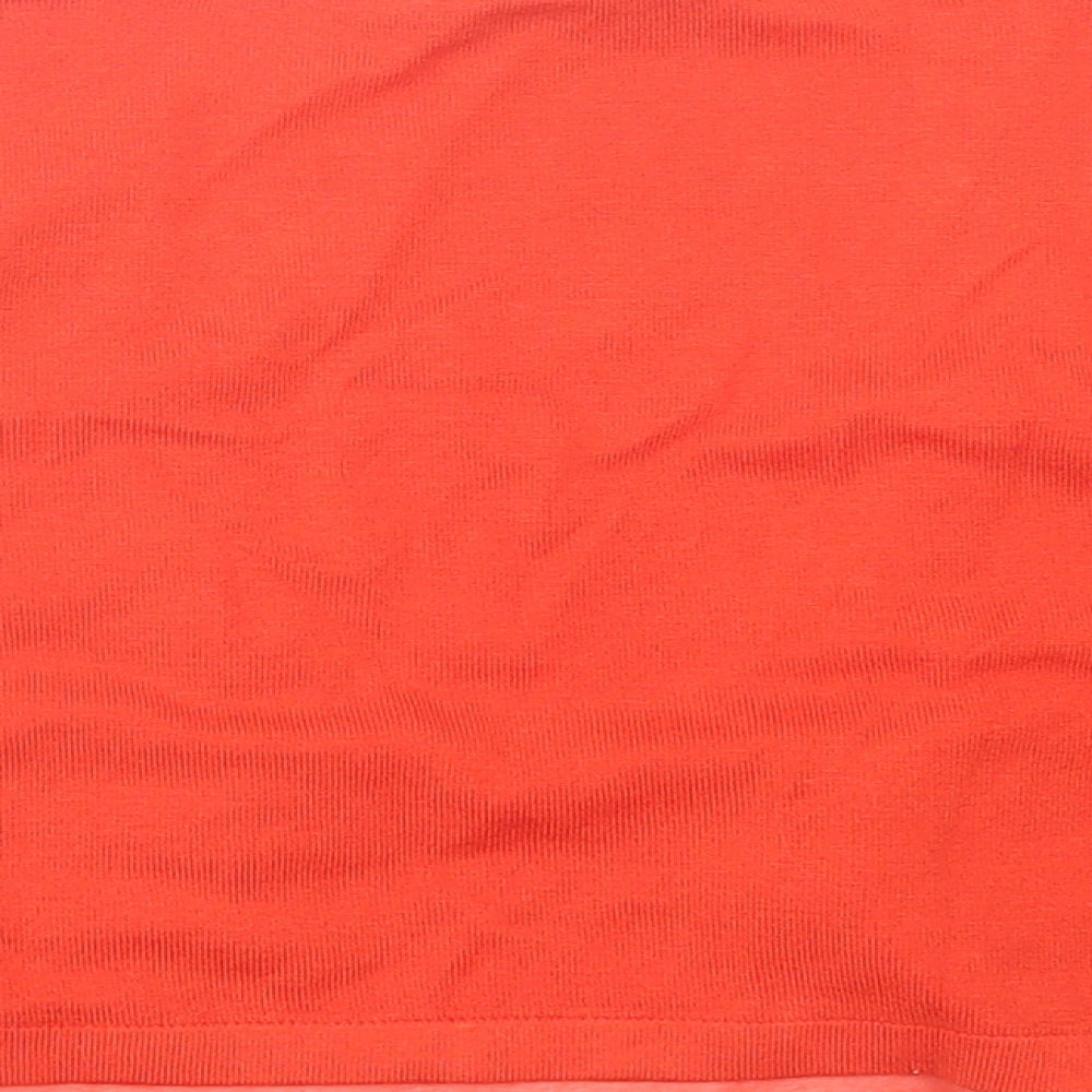 Womens UK Size XS Coast Orange Cardigan Jumper